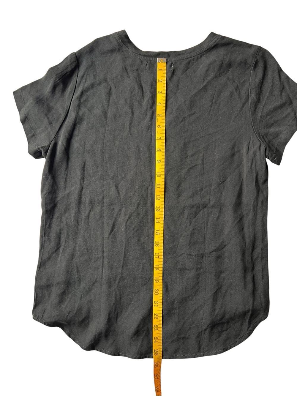 Alexander Jordan Women’s Black Short Sleeve V - Neck Tee Shirt Size L - Picture 13 of 14